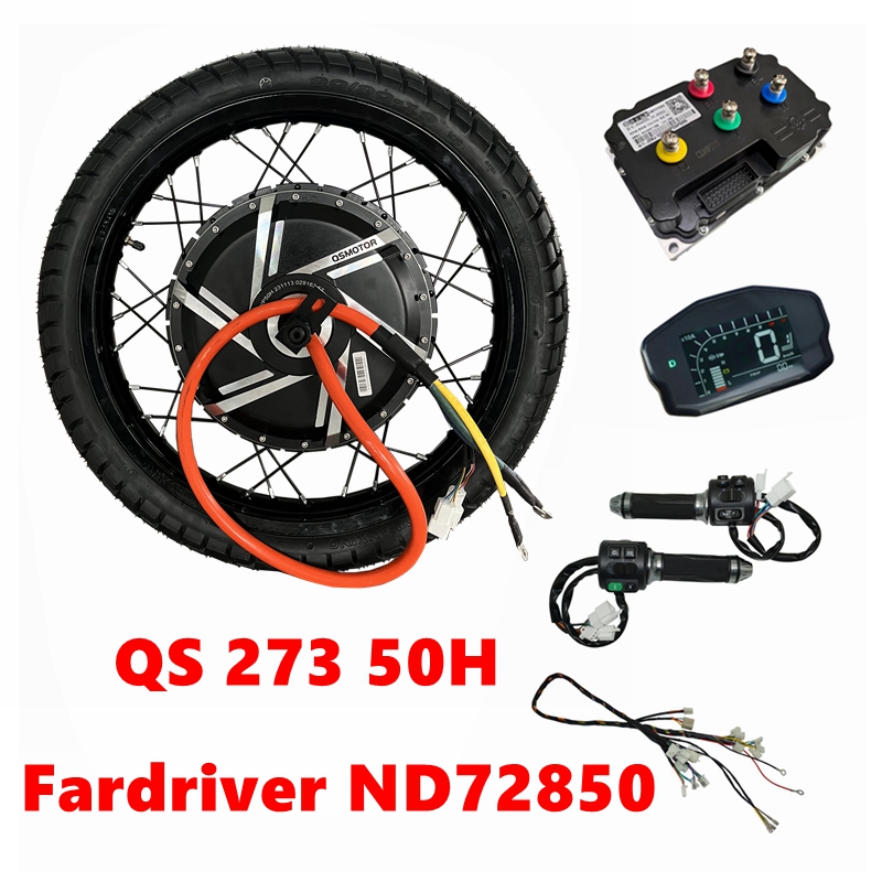 12000W Electric Motorcycle Hub Motor - NBpower/QS273 50H 72v 12000W, kit sepeda
