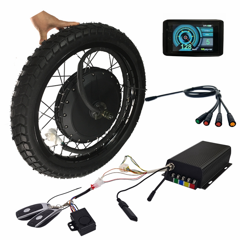 72V 8000W Brushless Hub Motor - Kit Ebike QS 273 V3 72v