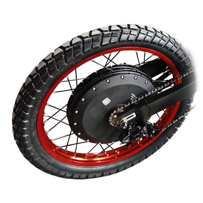 12000W Electric Motorcycle Hub Motor - Kit Konversi Sepeda Motor Listrik Motor