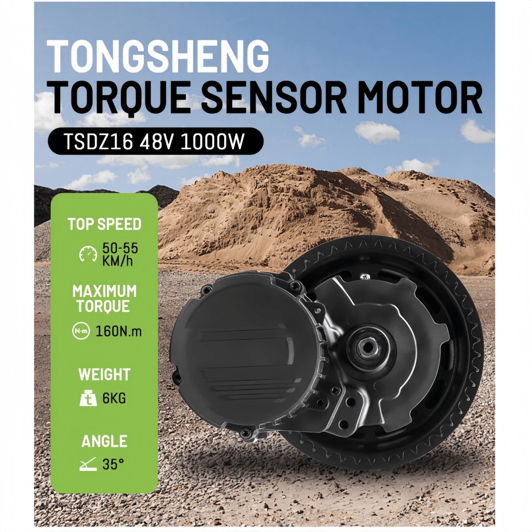 TONGSHENG TSDZ16 48V 1000W Kit - Mid Drive Conversion Kit 1000W ulasan dan harga