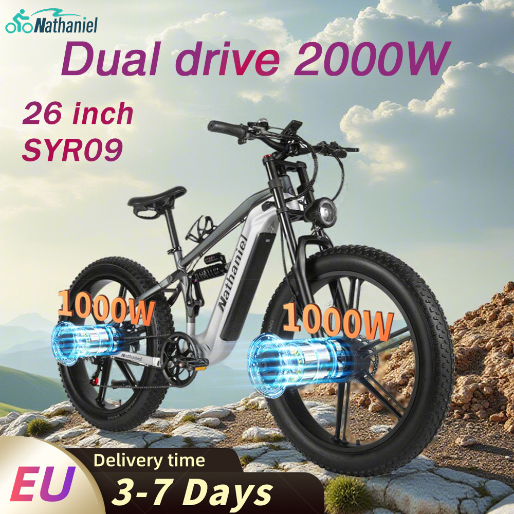Sepeda Listrik Nathaniel SYR09 - Dual Motor Ebike Kit 2000W ulasan dan harga