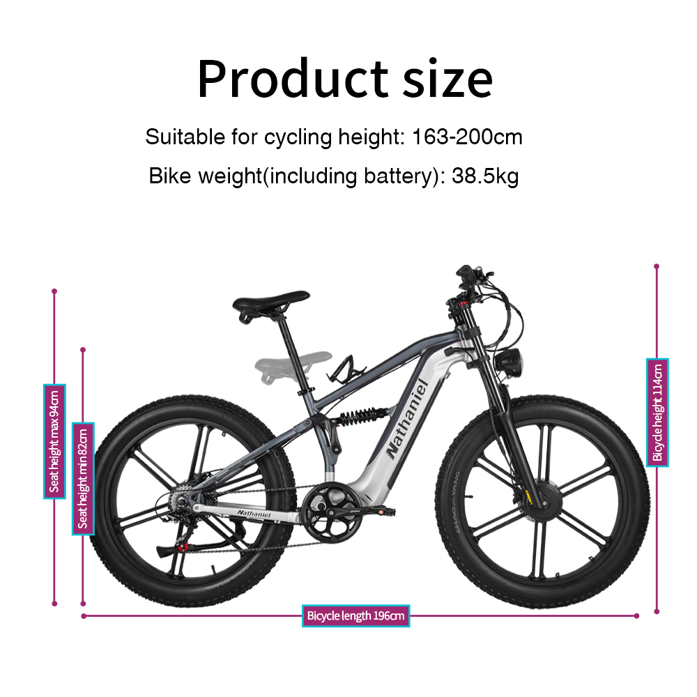 Sepeda Listrik Nathaniel SYR09 - Dual Motor Ebike Kit 2000W ulasan dan harga
