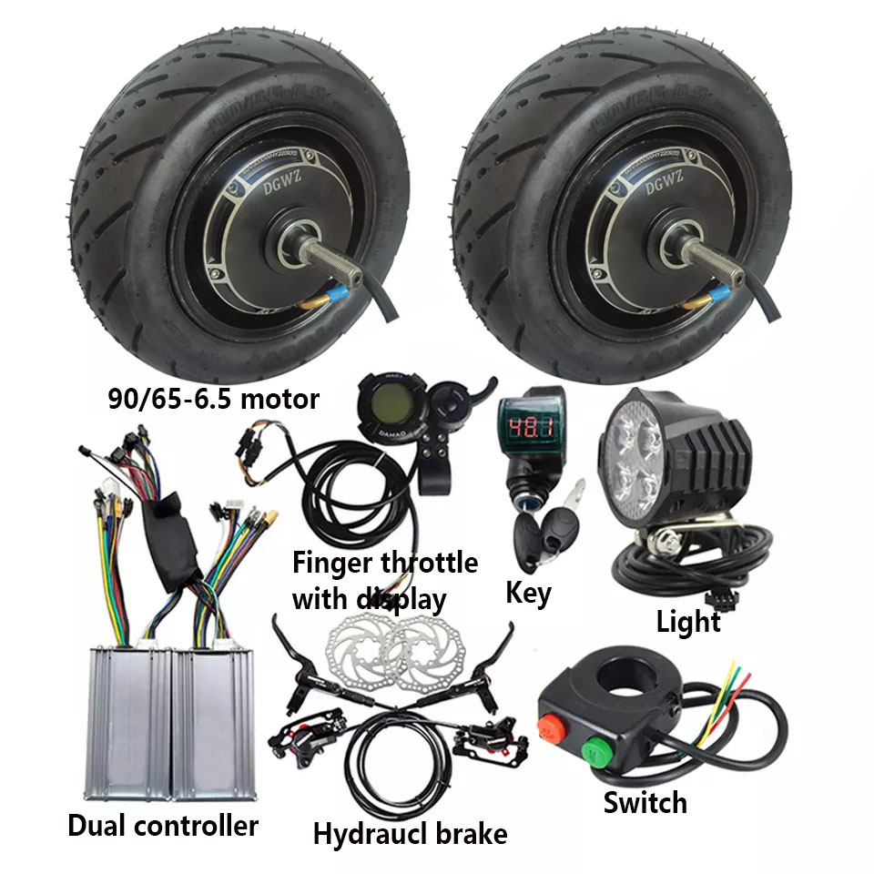 Kit Konversi Ebike 48V 2000w u - Dual Motor Ebike Kit 2000W ulasan dan harga