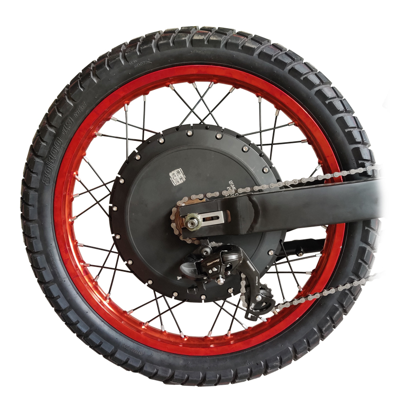 Kit Konversi Sepeda Motor List - 12000W Electric Motorcycle Hub Motor ulasan dan harga