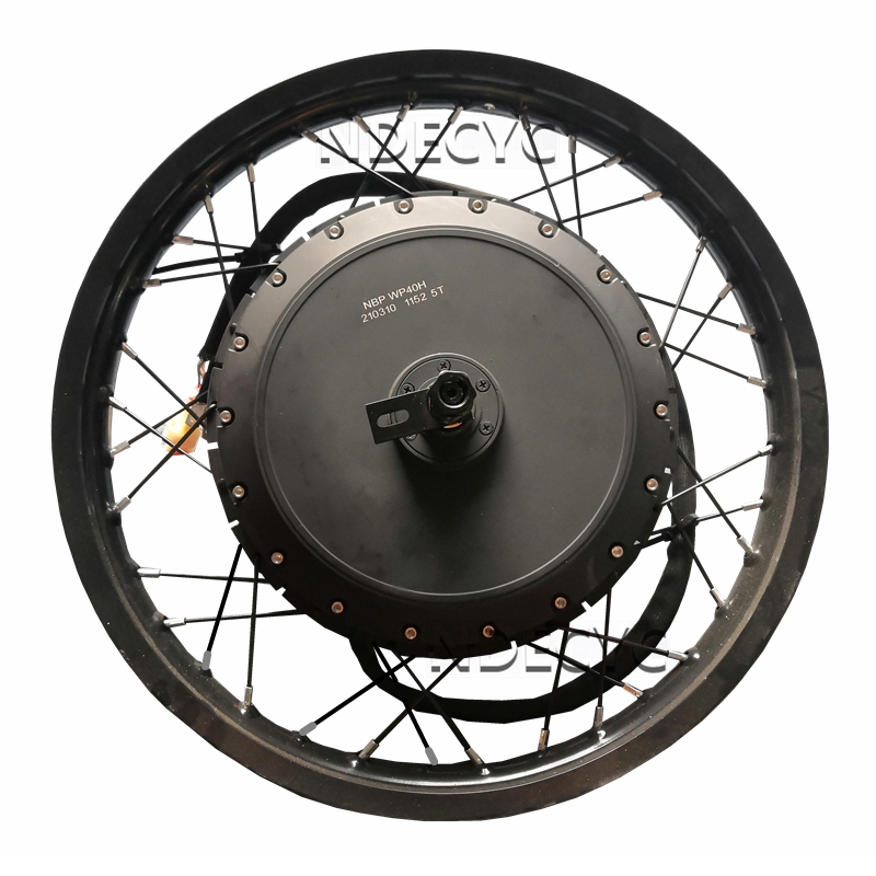 Motor Roda Sepeda Motor Listri - 72V 8000W Brushless Hub Motor ulasan dan harga