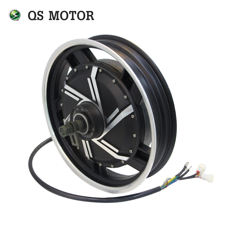 QSMOTOR QS273, Motor Hub Elekt - 17 Inch Motorcycle Rim Hub Motor 72V ulasan dan harga