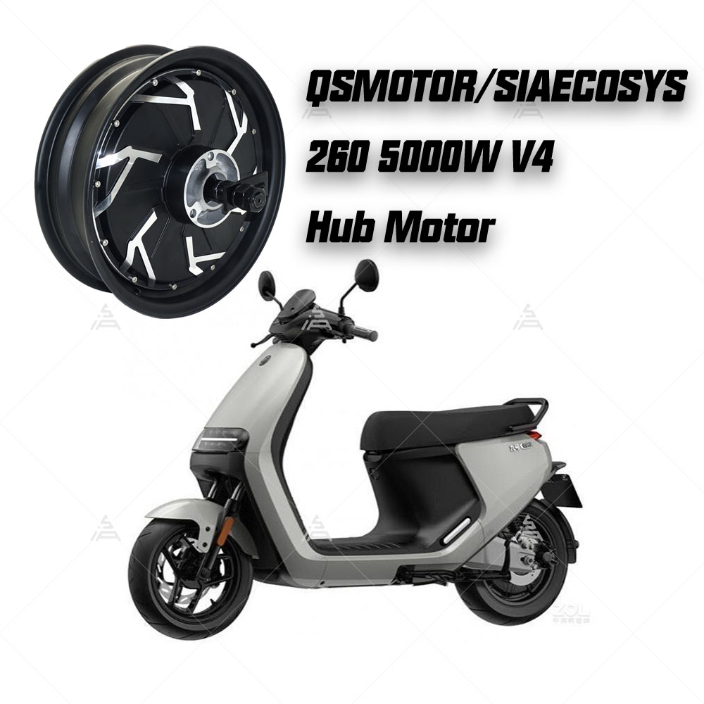 Motor Hub QSMotor QS260 V4 500 - Direct Drive Hub Motor 72V 5000W ulasan dan harga